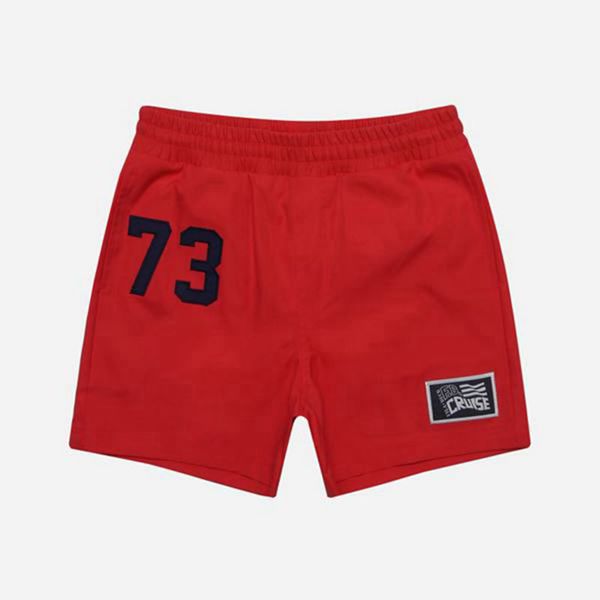 Fila Aqua 73 Beach Boy's Shorts - Red,NZ 586-86971